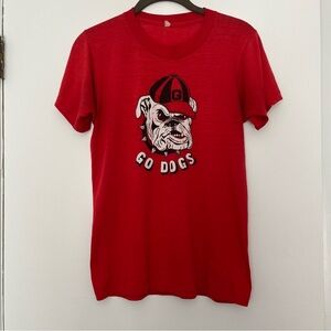Vintage 1980s Georgia Bulldogs UGA T Shirt small